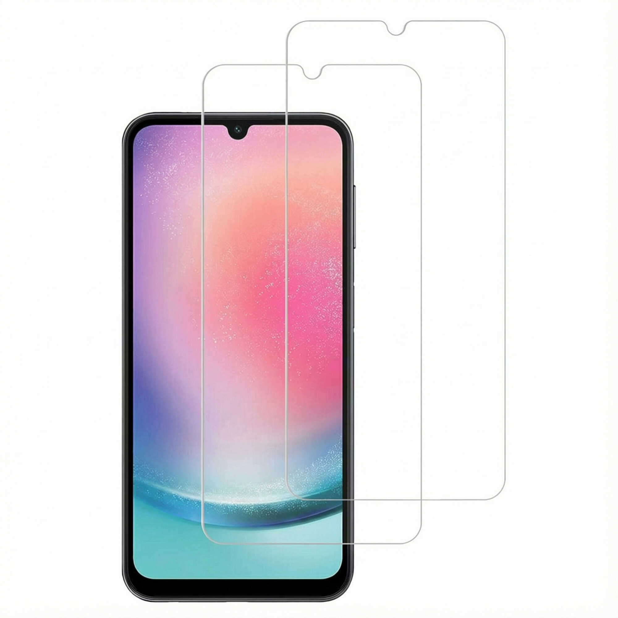 Accezz 2 pack glass screenprotector