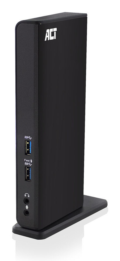 ACT Universeel USB-C of USB-A Dockingstation, voor 2 HDMI monitoren, DisplayLink