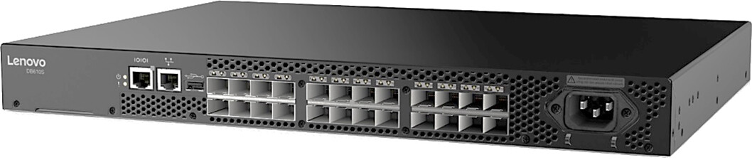 Lenovo DB610S Managed Gigabit Ethernet (10/100/1000) 1U Zwart