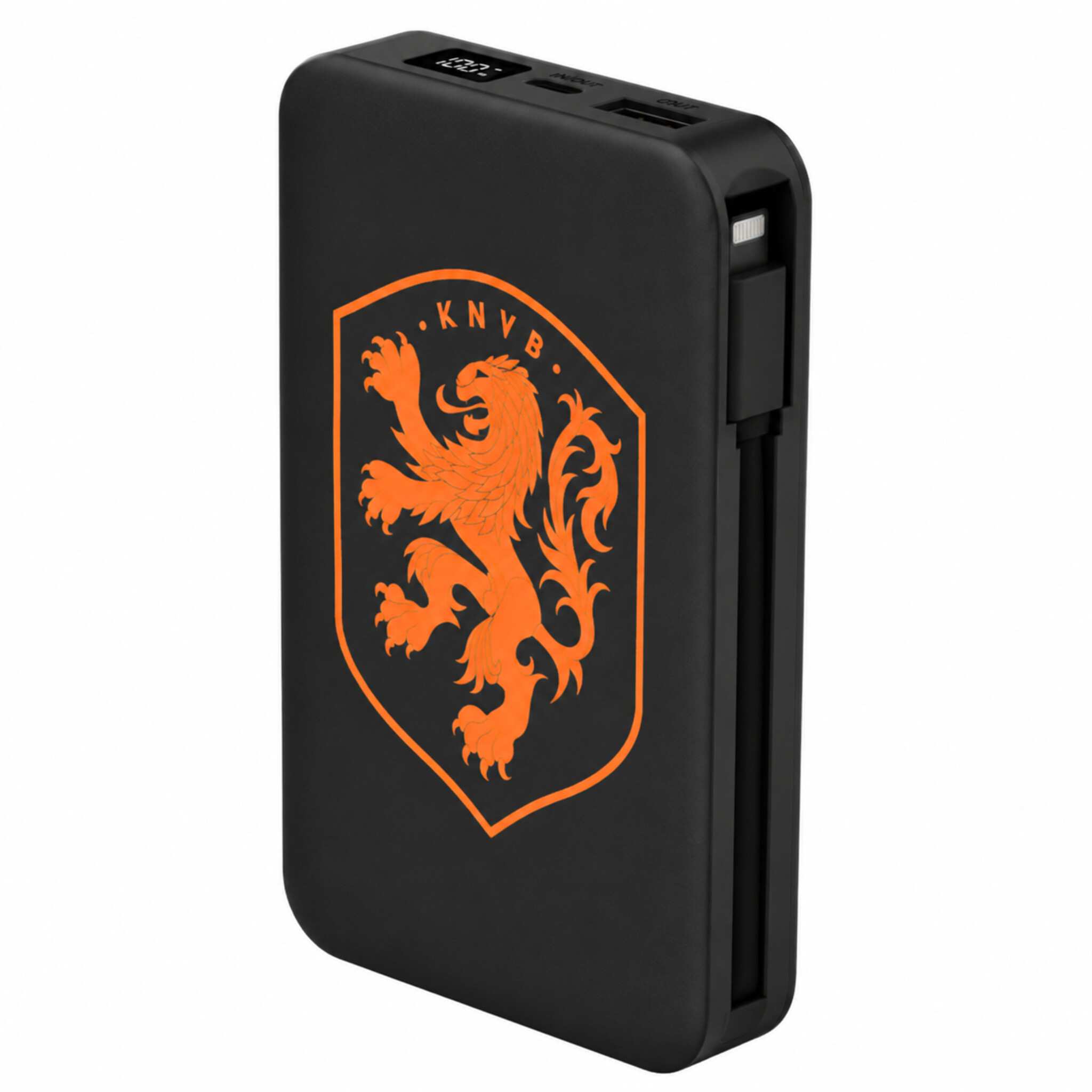 Accezz Powerbank 10.000 mAh with integrated cables