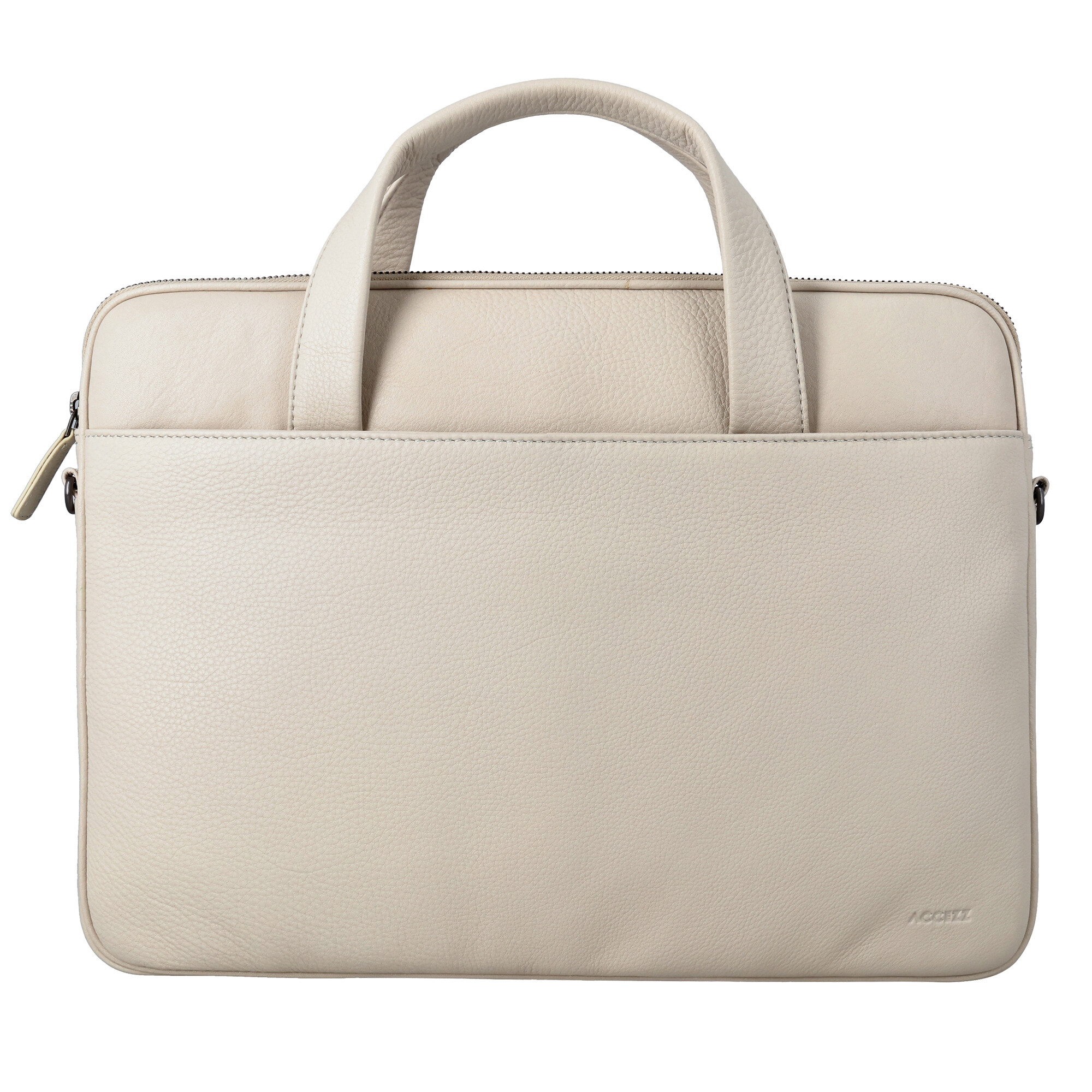 Accezz Leather Laptop schoudertas
