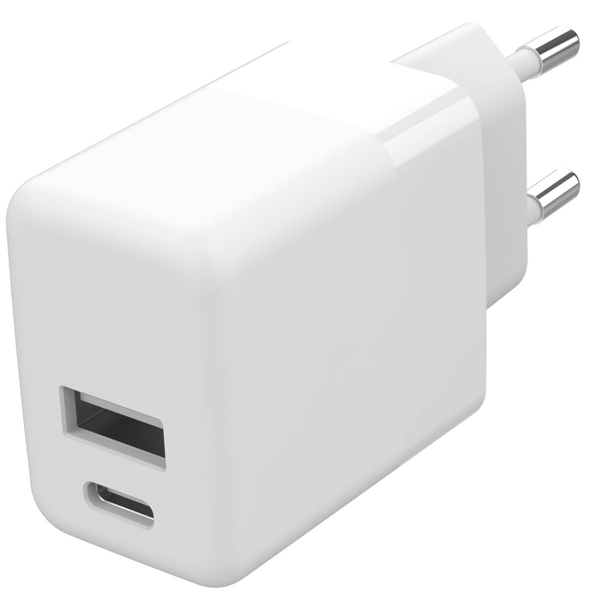 Accezz Wall Charger USB-C & USB-A 20W + Power Delivery