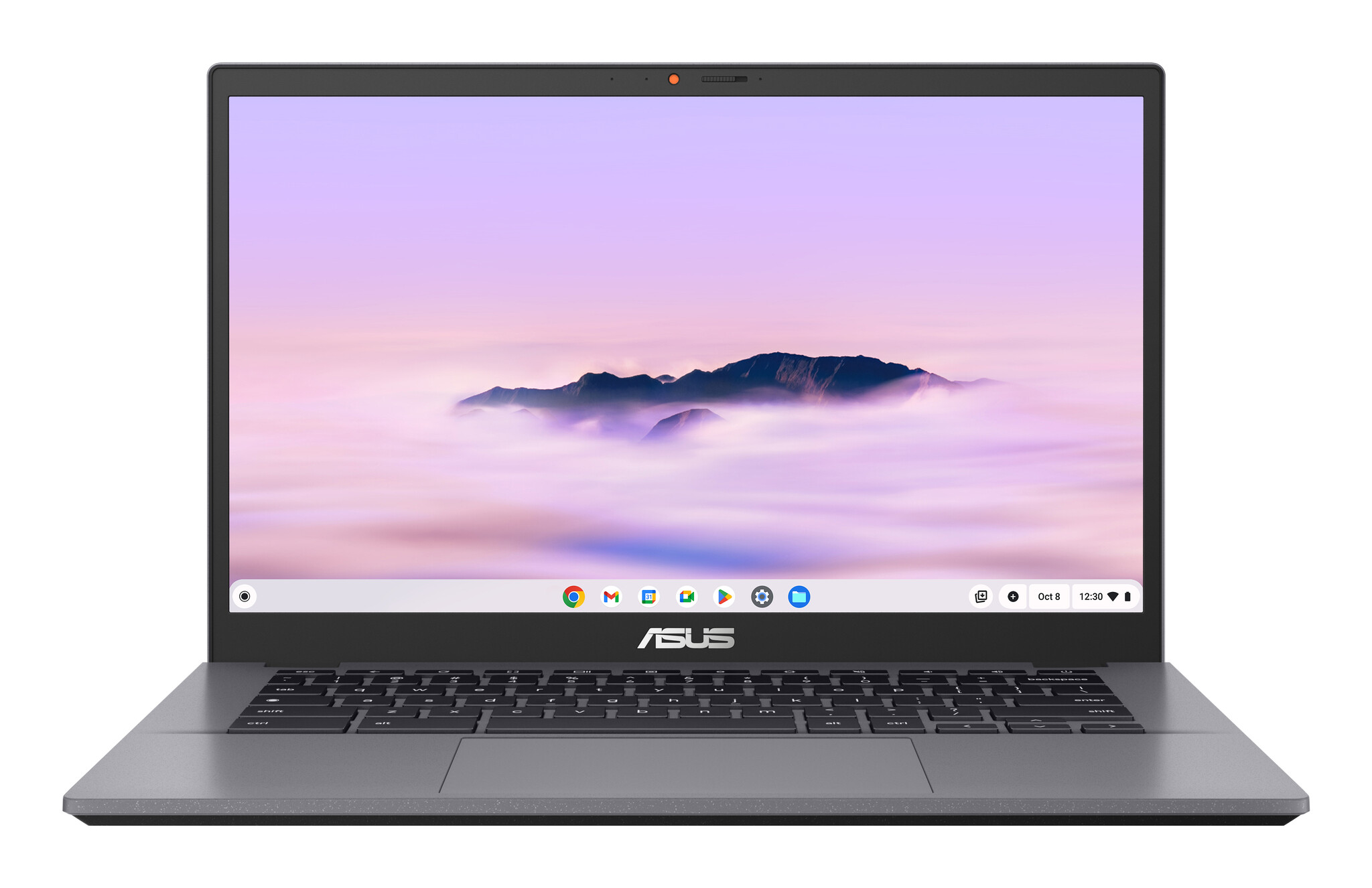 ASUS Chromebook Plus CX34 CB3402CVA-MW1340 Intel Core 3 100U 35.6 cm (14") Touchscreen Full HD 8 GB LPDDR5x-SDRAM 128 GB UFS Wi-Fi 6E (802.11ax) ChromeOS US International Grey