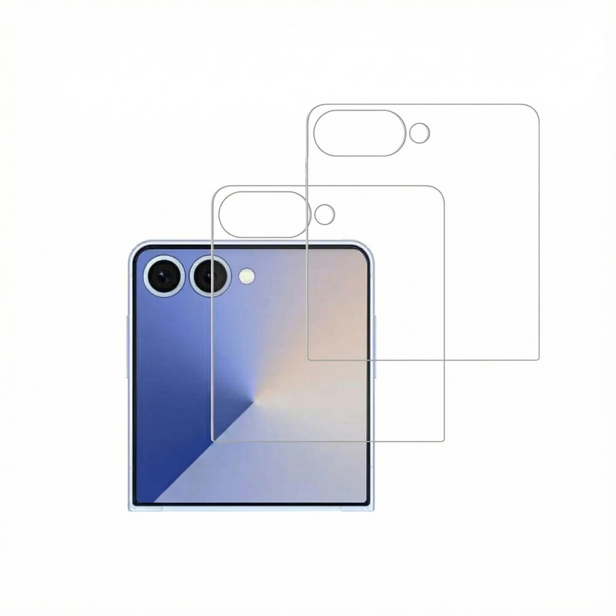 Accezz 2 pack glass screenprotector