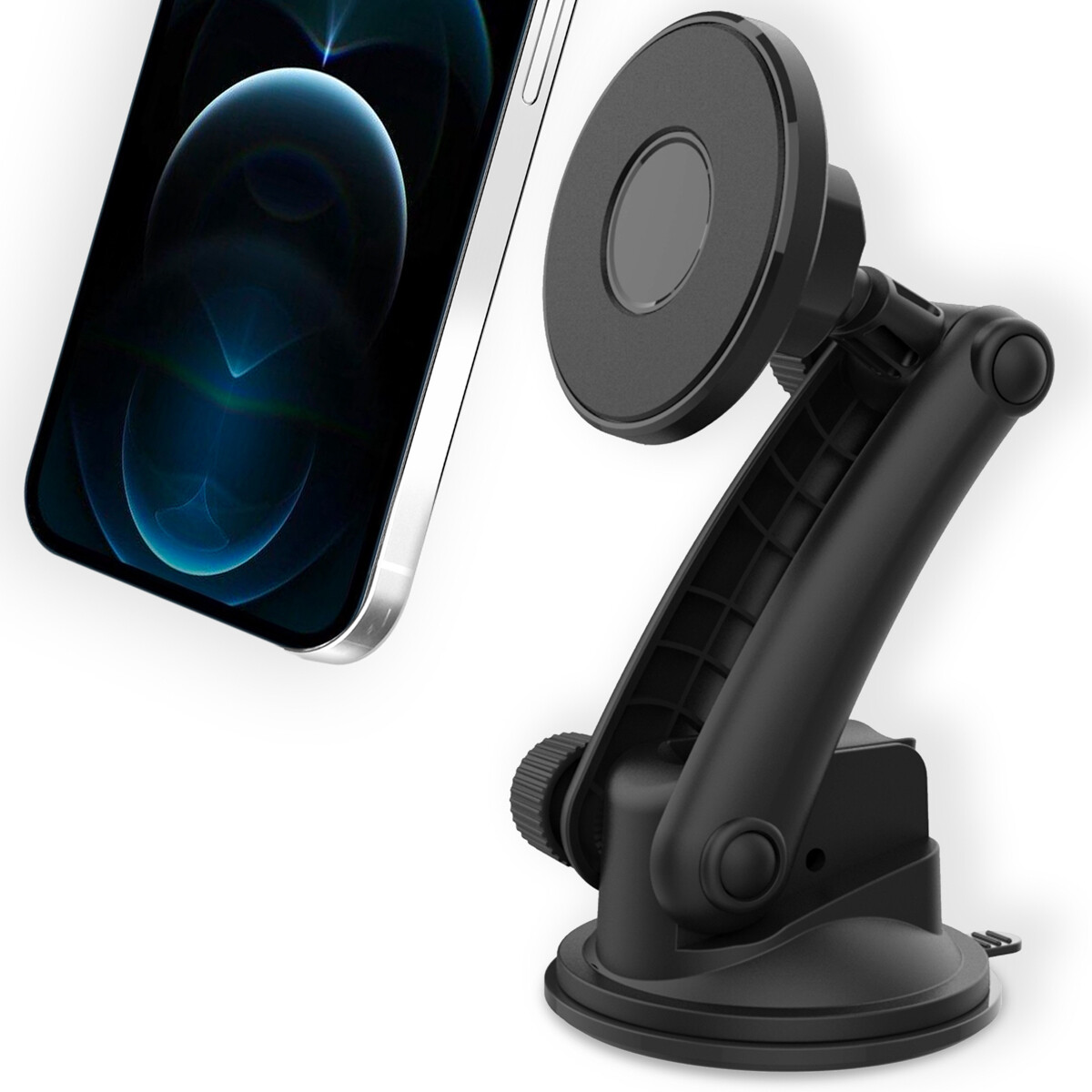 Accezz MagSafe Car Holder With Dashboard/Window Mount