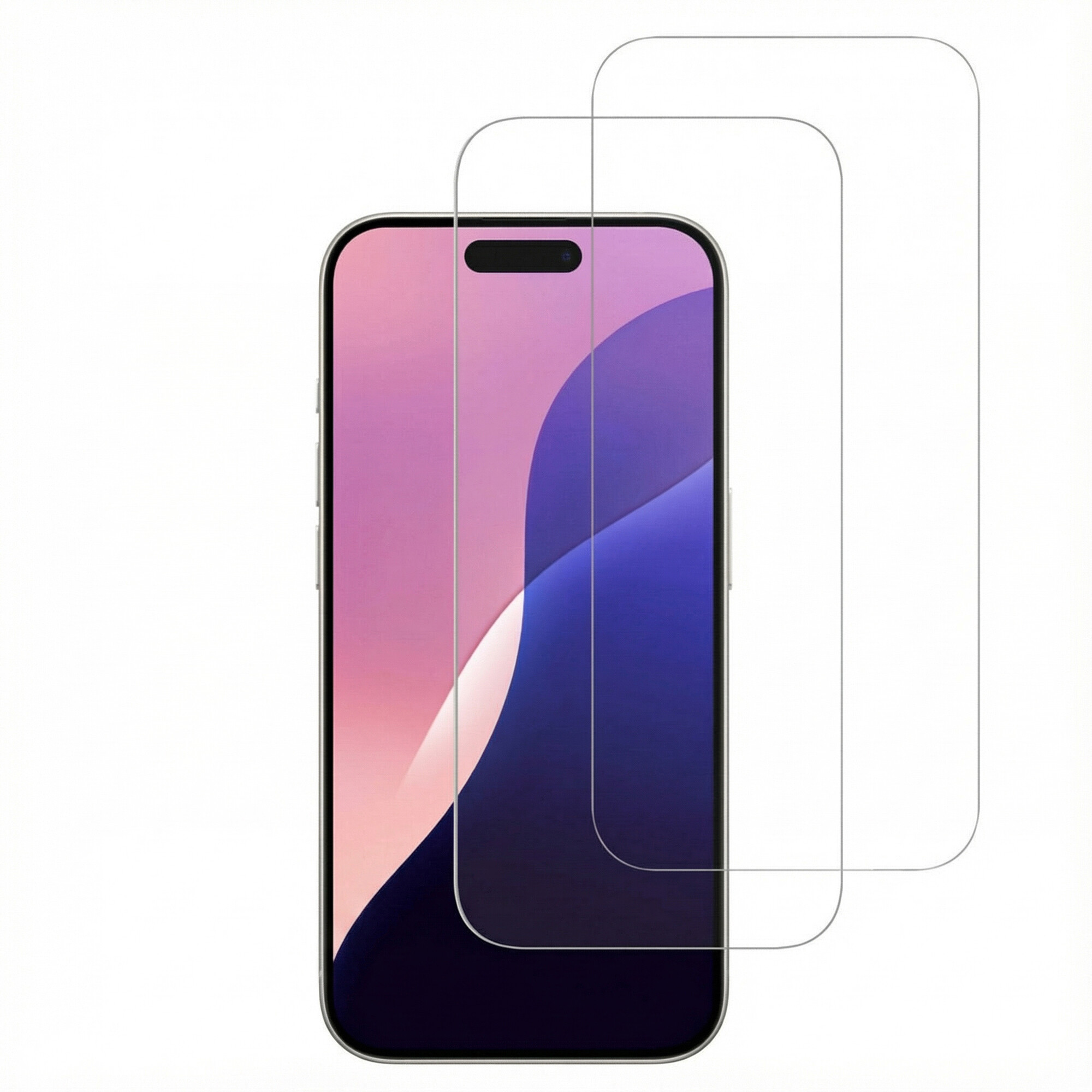 Accezz 2 pack glass screenprotector
