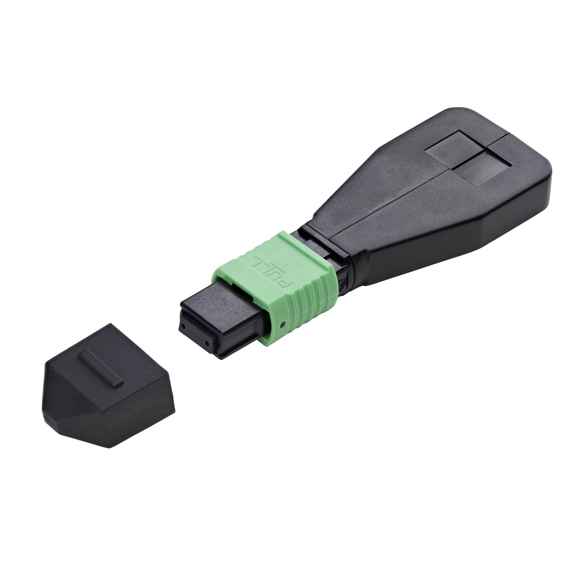StarTech.com LOOPBACKMTPSM9125F netwerkkabeltester Glaskabeltester Zwart, Groen