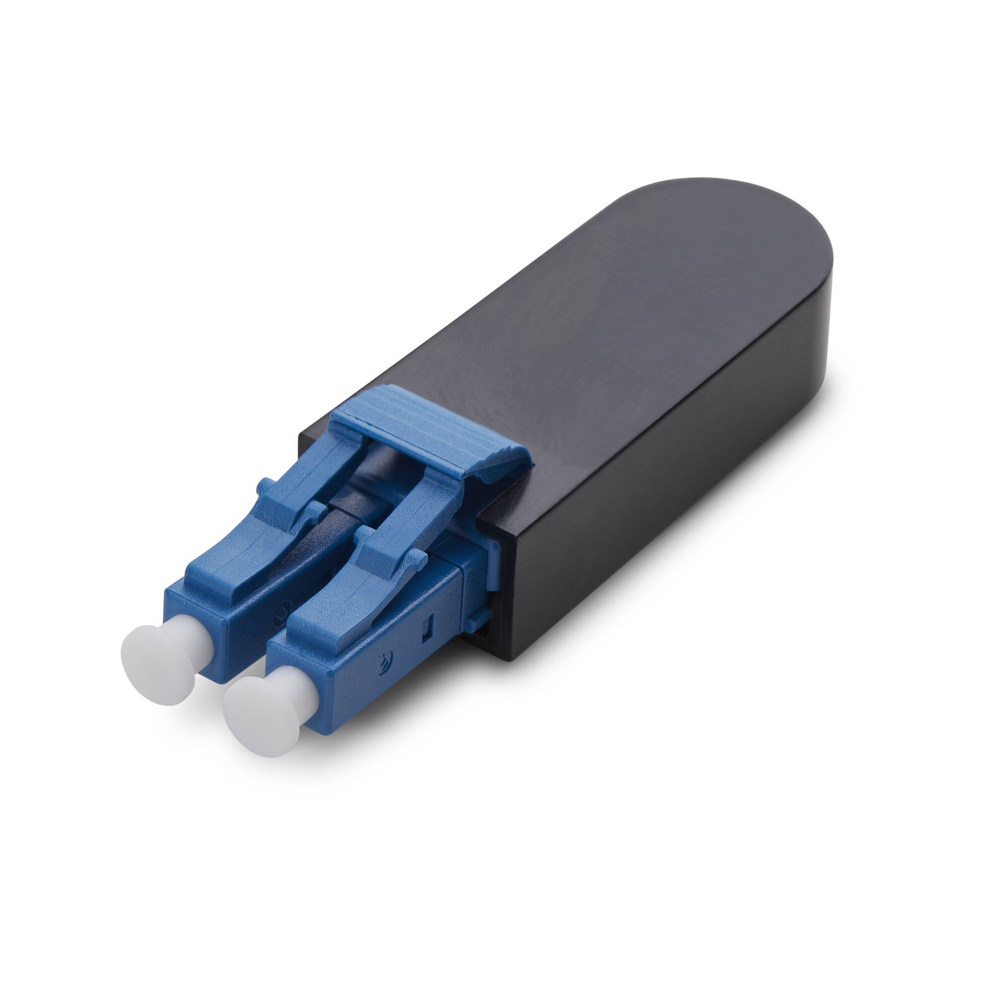 StarTech.com LOOPBACKLCLC00DB netwerkkabeltester Glaskabeltester Zwart, Blauw