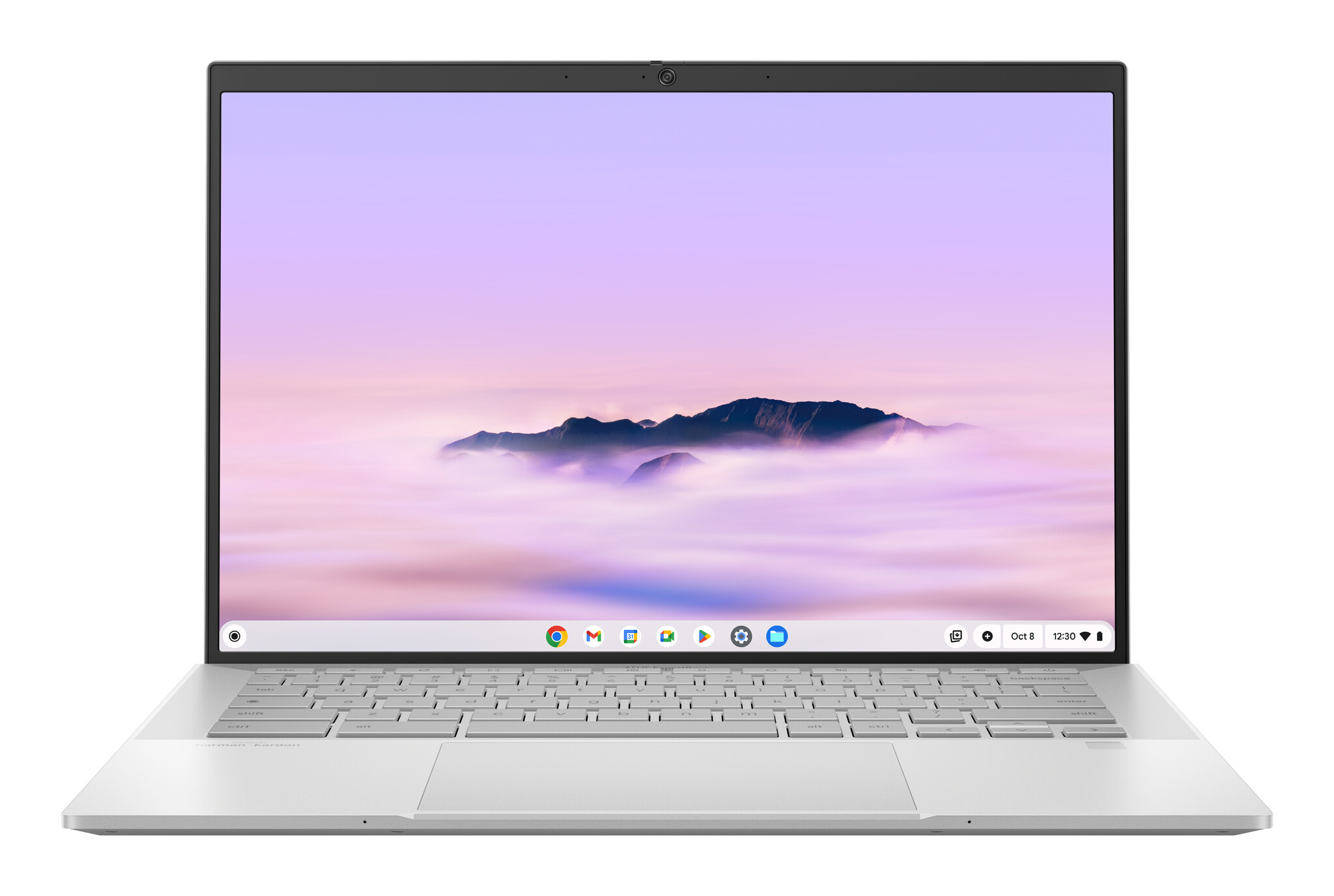 ASUS Chromebook Plus Enterprise CB54 CB5403CMA-QM0919 Intel Core Ultra 5 115U 35.6 cm (14") WQXGA 16 GB LPDDR5x-SDRAM 128 GB SSD Wi-Fi 6E (802.11ax) ChromeOS Belgian Silver