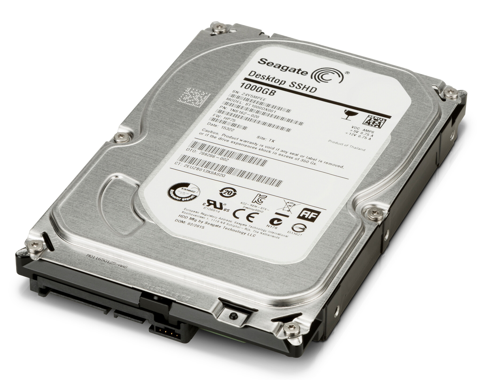 HP 1-TB SATA 6-Gb/sec 7200 vaste schijf