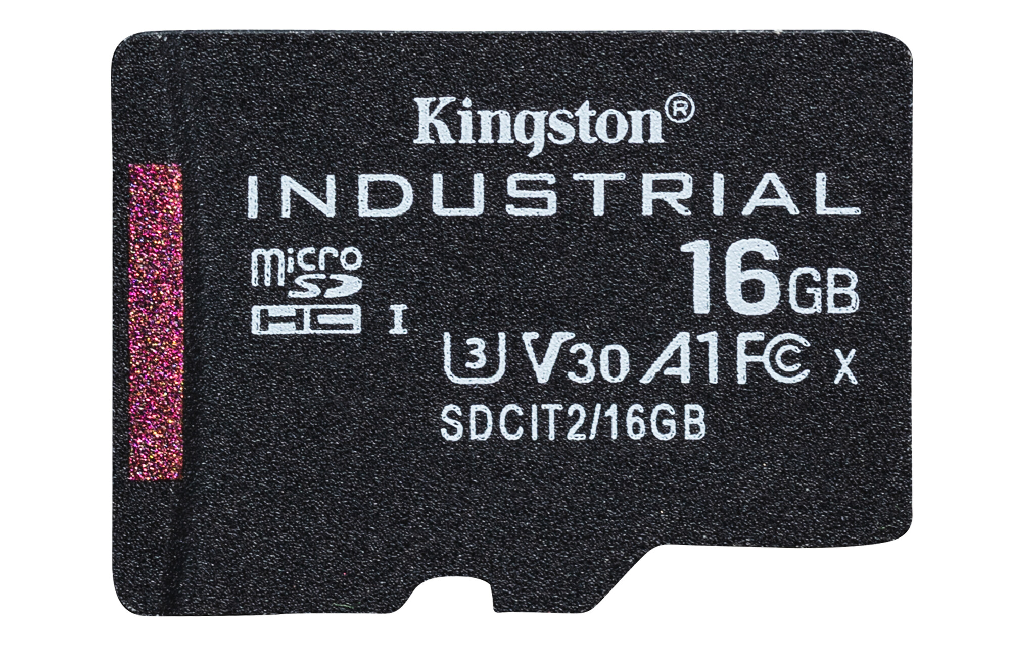 Kingston Technology 16GB microSDHC Industrial C10 A1 pSLC-kaart enkele verpakking zonder adapter