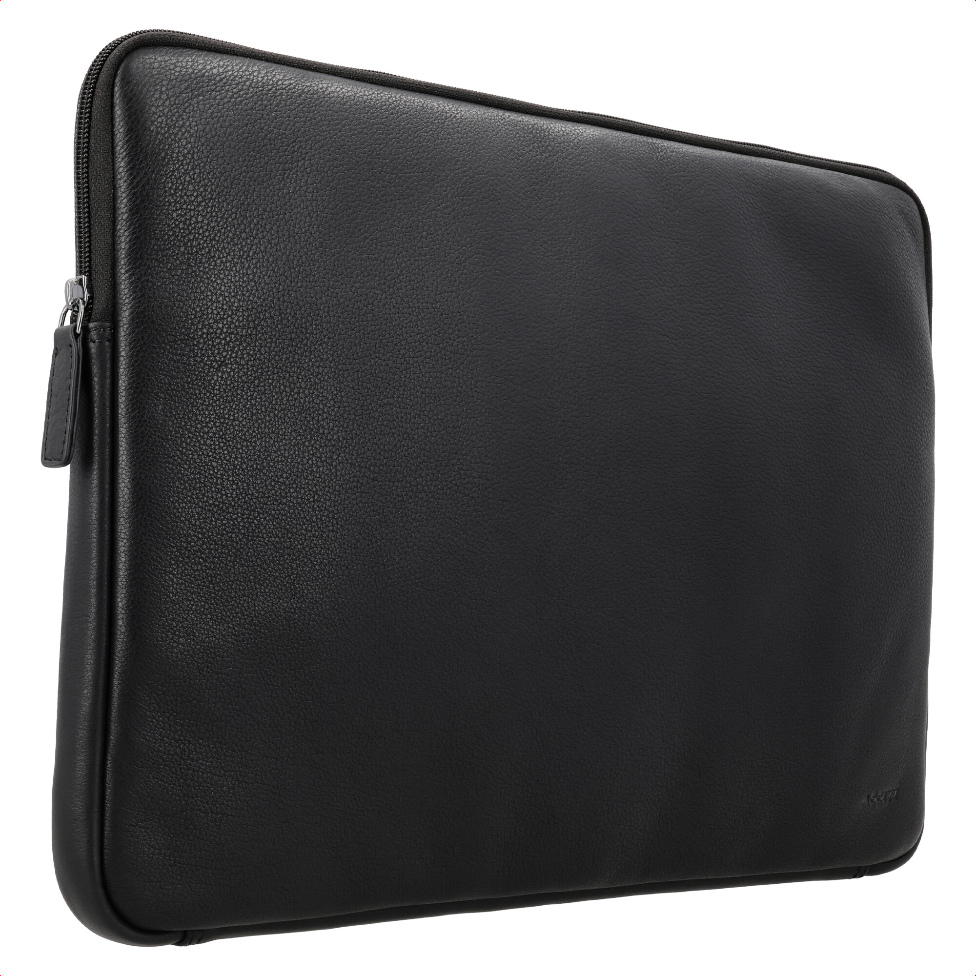 Accezz Leather Laptop Sleeve met rits