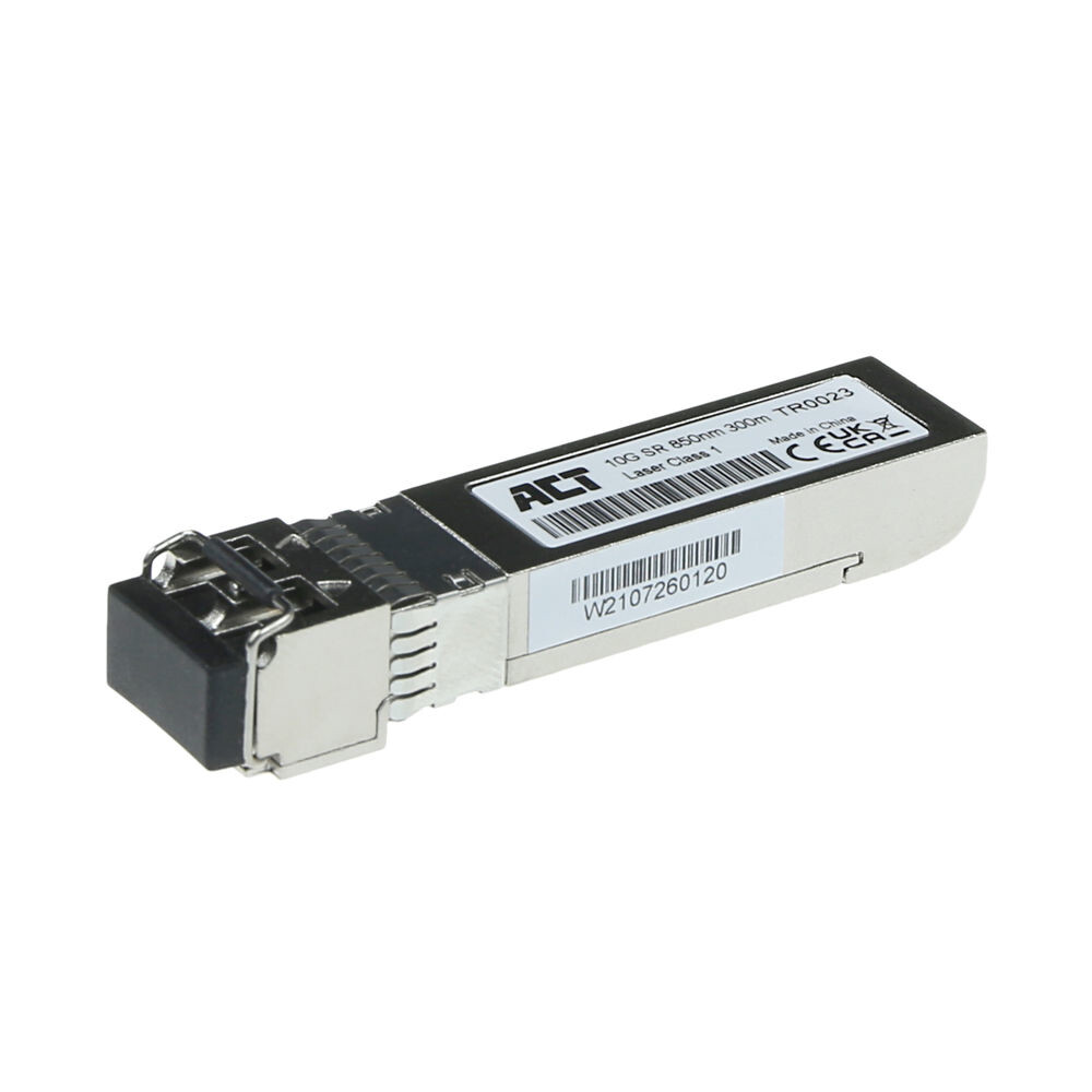 ACT SFP+ SR transceiver gecodeerd voor HP / HPE / Aruba / Procurve / H3C (J9150A/J9150B/J9150C/J9150D)
