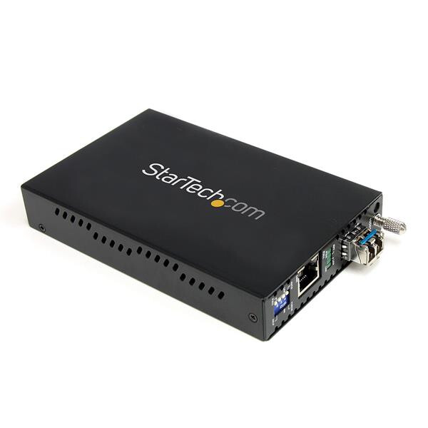 StarTech.com 1000 Mbit/s Gigabit Single Mode Glasvezel Converter LC 40 km
