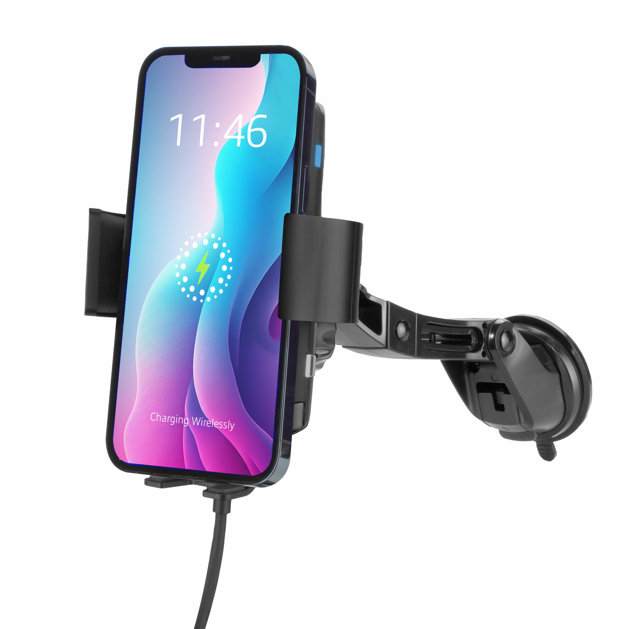 ACT Automatische smartphone autohouder met draadloze snellaadfunctie