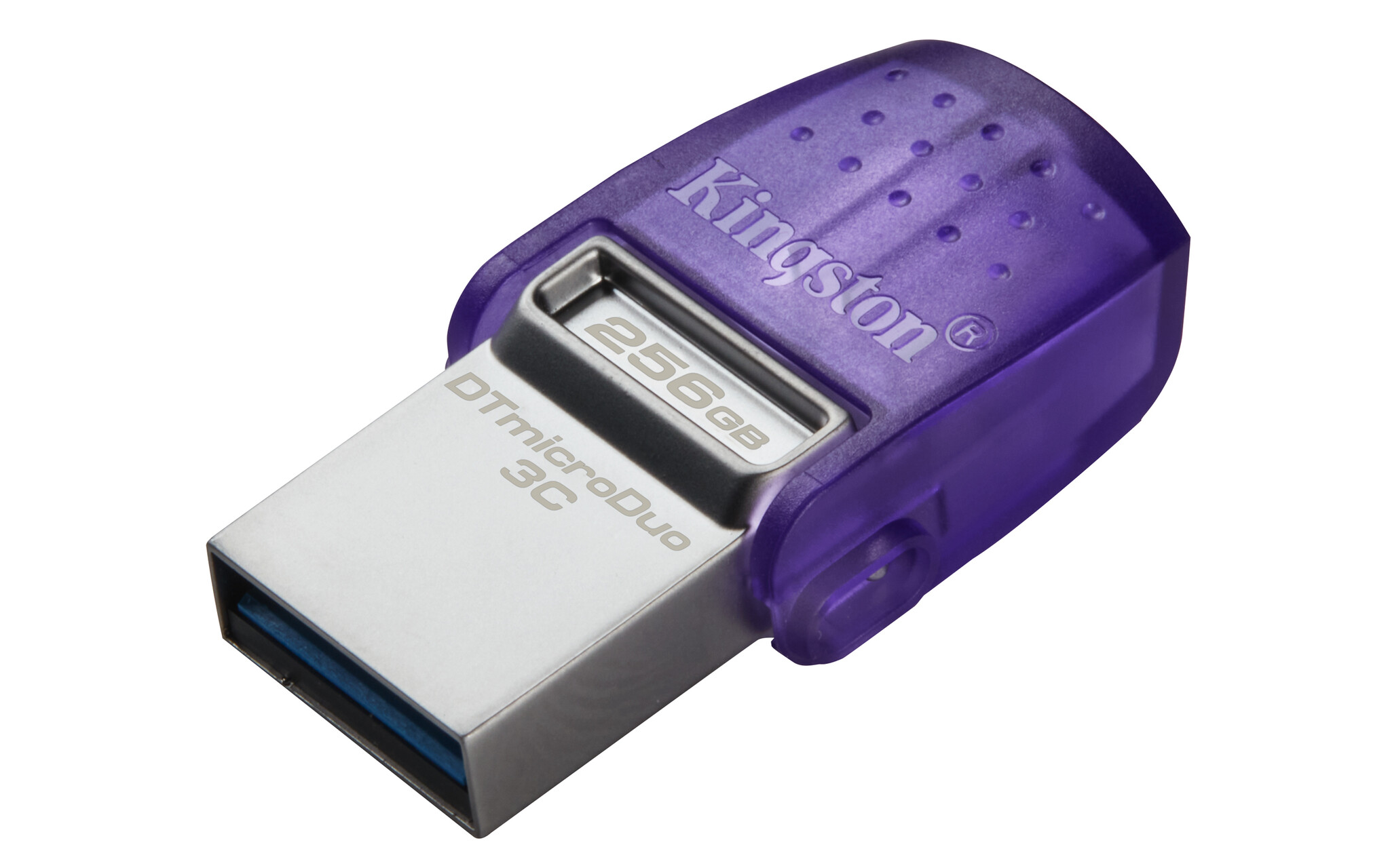 Kingston Technology DataTraveler 256GB microDuo 3C 200 MB/s dubbele USB-A + USB-C