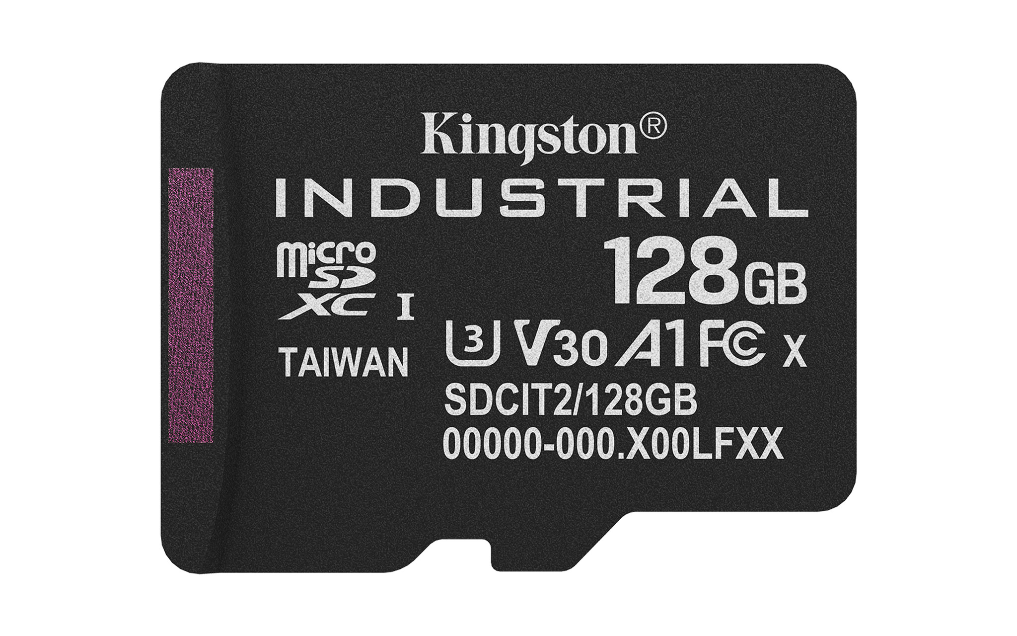 Kingston Technology 128GB microSDXC Industrial C10 A1 pSLC-kaart enkele verpakking zonder adapter